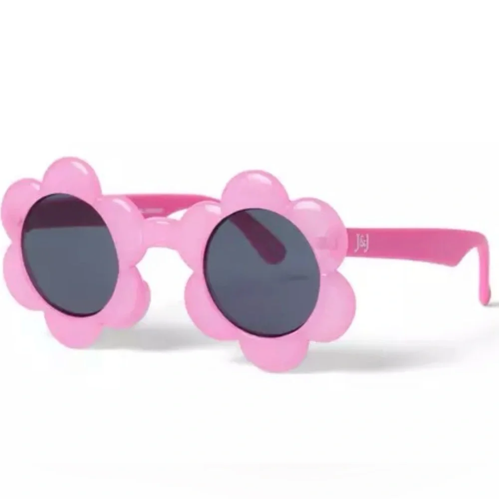 Janie and Jack Pink Floral Kids Sunglasses